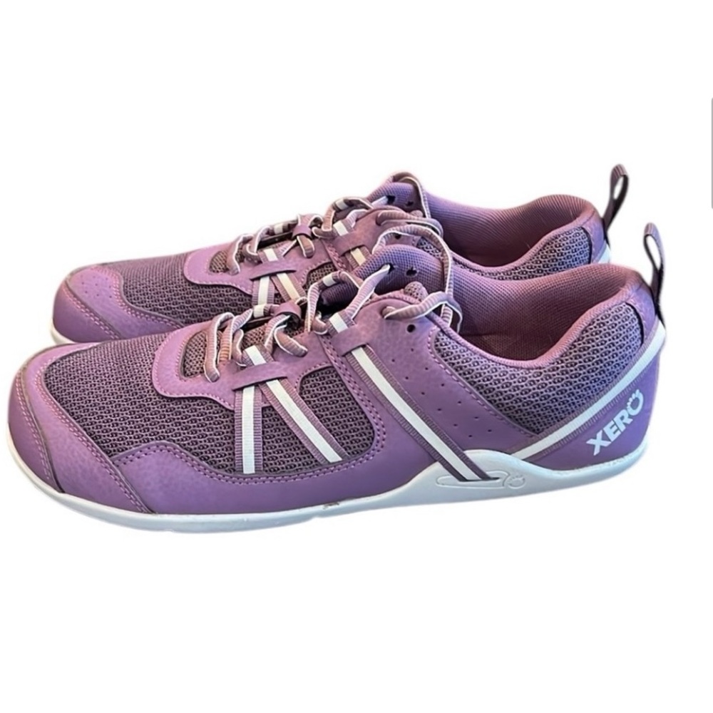 Barely Worn Xero Prio Barefoot Athletic Sneaker 9.5 Minimalistic Purple Run Gym